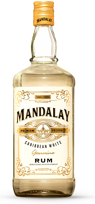 Mandalay Caribbean white the best rum in Myanmar